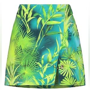 Versace Jungle Print Mini Skirt